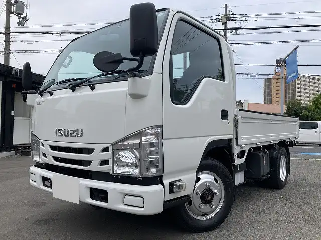 いすゞ エルフ 小型 平ボディ 2RG-NJS88A R2の中古トラック画像1