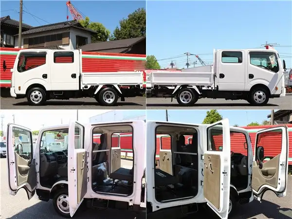 日産 アトラス 小型 平ボディ Wキャブ CBF-SQ2F24の中古トラック画像6