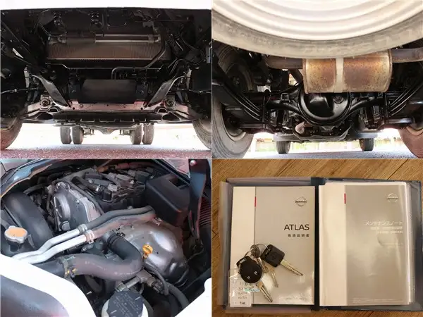 日産 アトラス 小型 平ボディ Wキャブ CBF-SQ2F24の中古トラック画像19
