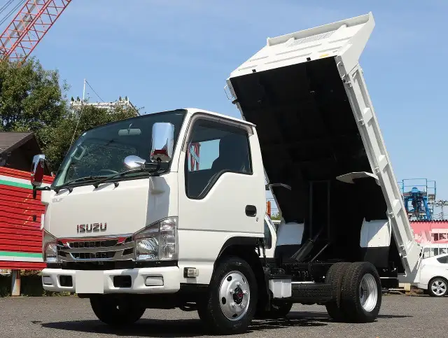 いすゞ エルフ 小型 ダンプ 強化 コボレーンの中古トラック画像1