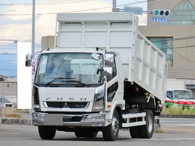 三菱 ファイター 中型/増トン ダンプ 土砂禁 ベッド の中古トラック【車両No.176914】