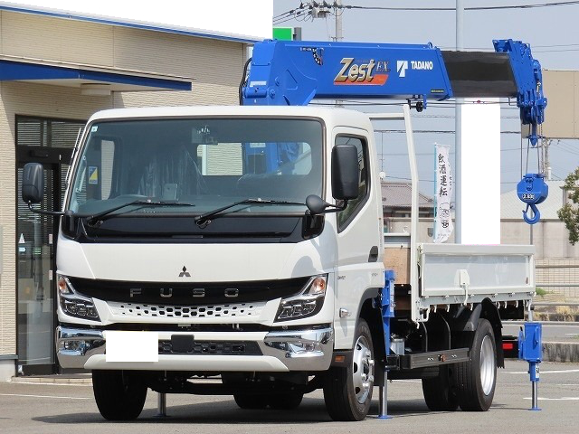 三菱 キャンター 小型 クレーン付 4段 ラジコン の中古トラック【車両No.150691】