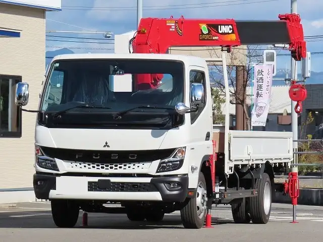 三菱 キャンター 小型 クレーン付 6段 ラジコン の中古トラック【車両No.178204】