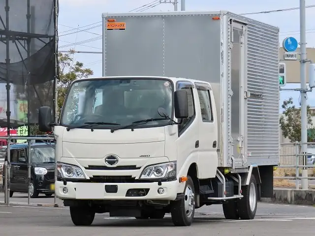 日野 デュトロ 小型 アルミバン Wキャブ サイドドア の中古トラック【車両No.180567】