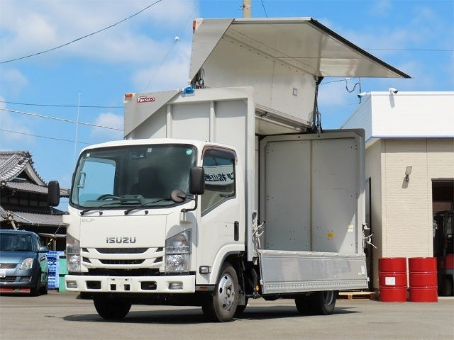 いすゞ エルフ 小型 ウイング パワーゲート TPG-NPR85YN の中古トラック【車両No.195355】