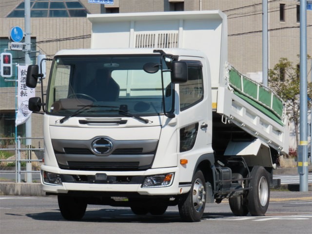日野 レンジャー 中型/増トン ダンプ 土砂禁 ベッド の中古トラック【車両No.182296】