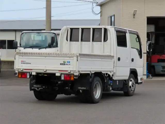 いすゞ エルフ 小型 平ボディ Wキャブ 2RG-NJR88Aの中古トラック画像4