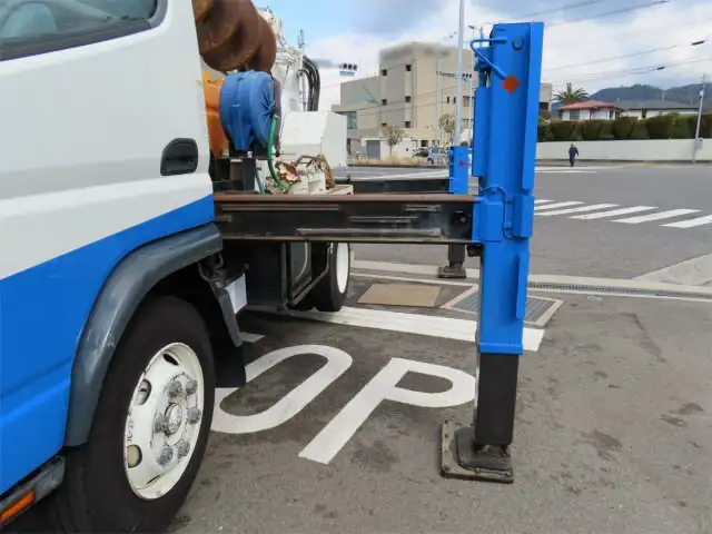 三菱 キャンター 小型 高所・建柱車 建柱車 PA-FE73DBYの中古トラック画像10