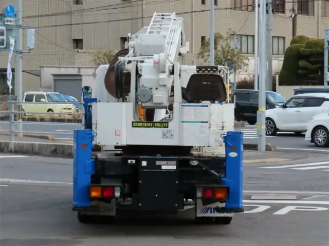 三菱 キャンター 小型 高所・建柱車 建柱車 PA-FE73DBYの中古トラック画像3