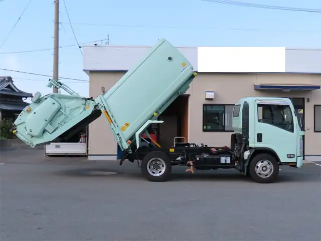 いすゞ エルフ 小型 パッカー車 巻き込み式 回転ダンプ式の中古トラック画像5