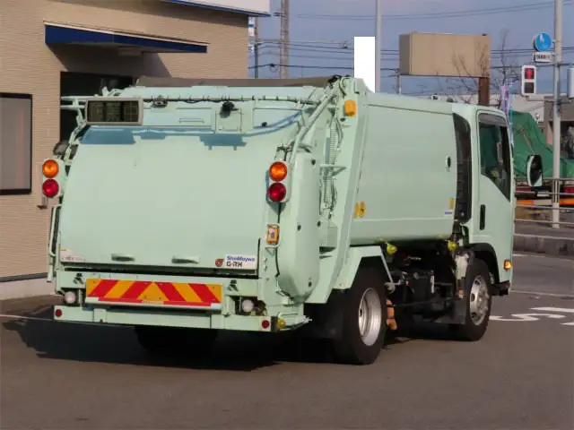 いすゞ エルフ 小型 パッカー車 巻き込み式 回転ダンプ式の中古トラック画像3