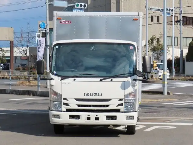 いすゞ エルフ 小型 アルミバン パワーゲート 床鉄板の中古トラック画像2