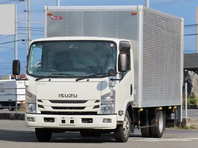 いすゞ エルフ 小型 アルミバン パワーゲート 床鉄板 の中古トラック【車両No.180185】