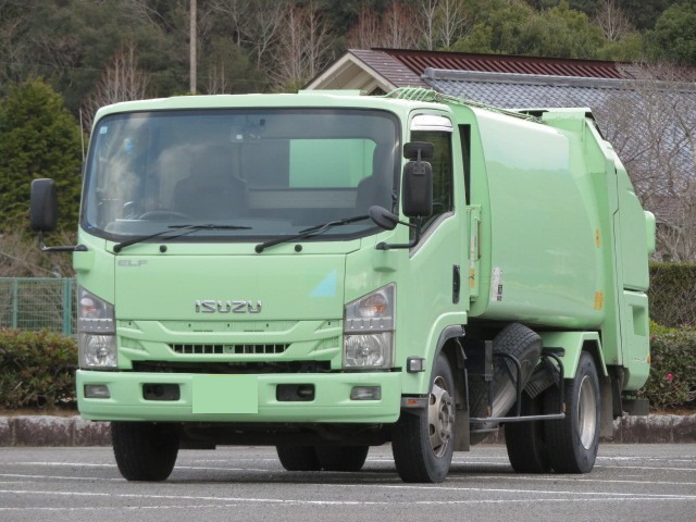 いすゞ エルフ 小型 パッカー車 巻き込み式 回転ダンプ式 の中古トラック【車両No.176925】