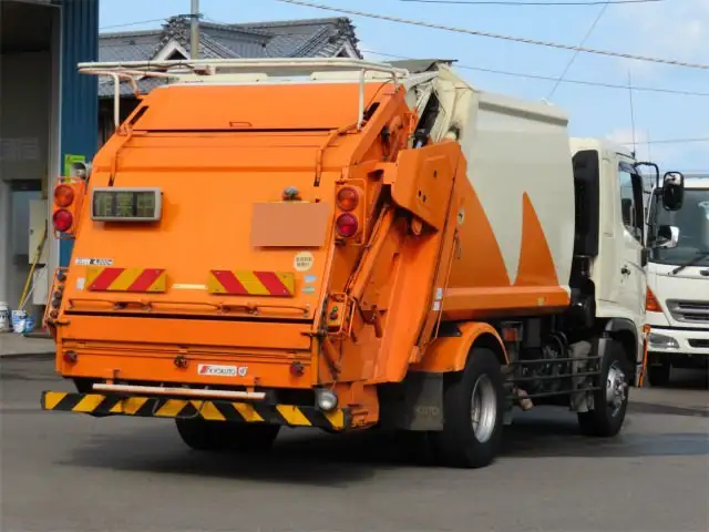 日野 レンジャー 中型/増トン パッカー車 プレス式 ベッドの中古トラック画像3