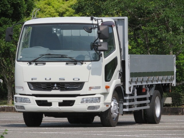 いすゞ フォワード 中型/増トン 平ボディ アルミブロック ベッド の中古トラック【車両No.189589】