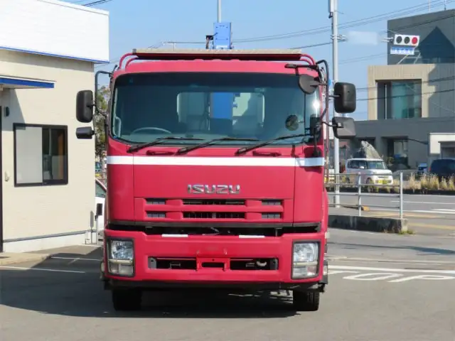 いすゞ フォワード 中型/増トン クレーン付 床鉄板 アルミブロックの中古トラック画像2