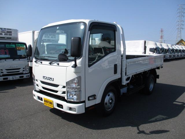 いすゞ エルフ 小型 平ボディ TPG-NMR85R H31/R1|画像1