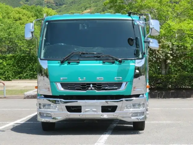 三菱 ファイター 中型/増トン 平ボディ 床鉄板 アルミブロックの中古トラック画像2