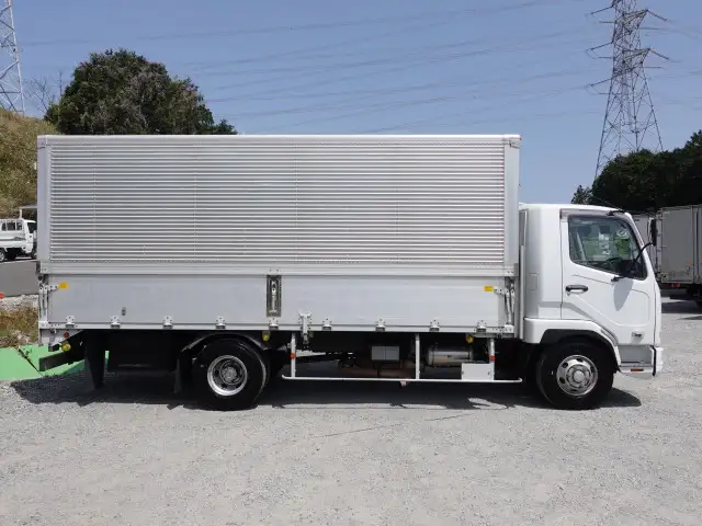 三菱 ファイター 中型/増トン ウイング 床鉄板 PDG-FK71Fの中古トラック画像3