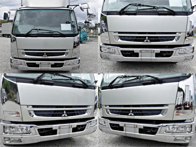 三菱 ファイター 中型/増トン ウイング ベッド PDG-FK61Fの中古トラック画像2