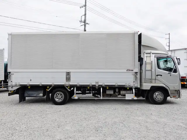 三菱 ファイター 中型/増トン ウイング ベッド PDG-FK61Fの中古トラック画像3