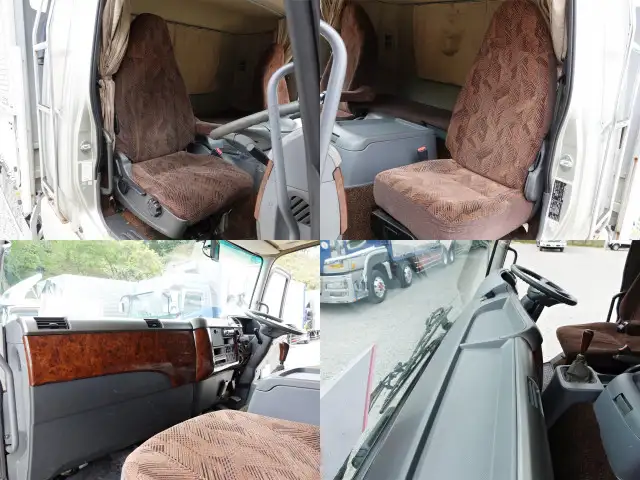 三菱 ファイター 中型/増トン ウイング ベッド PDG-FK61Fの中古トラック画像10
