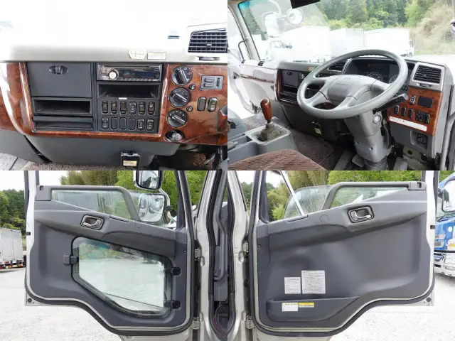 三菱 ファイター 中型/増トン ウイング ベッド PDG-FK61Fの中古トラック画像11