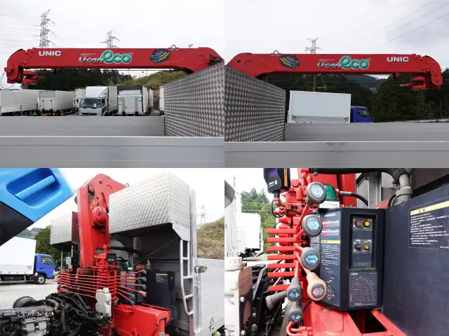 三菱 ファイター 中型/増トン クレーン付 アルミブロック エアサスの中古トラック画像7