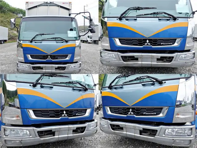 三菱 ファイター 中型/増トン ウイング エアサス ベッドの中古トラック画像2