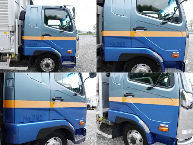 三菱 ファイター 中型/増トン ウイング エアサス ベッドの中古トラック画像8