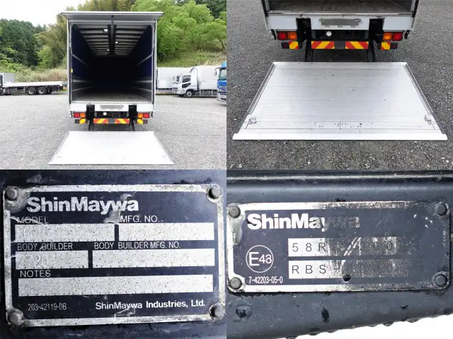 三菱 ファイター 中型/増トン ウイング パワーゲート エアサスの中古トラック画像6