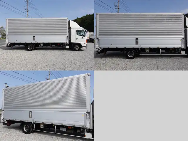 日野 レンジャー 中型/増トン ウイング エアサス ベッドの中古トラック画像3