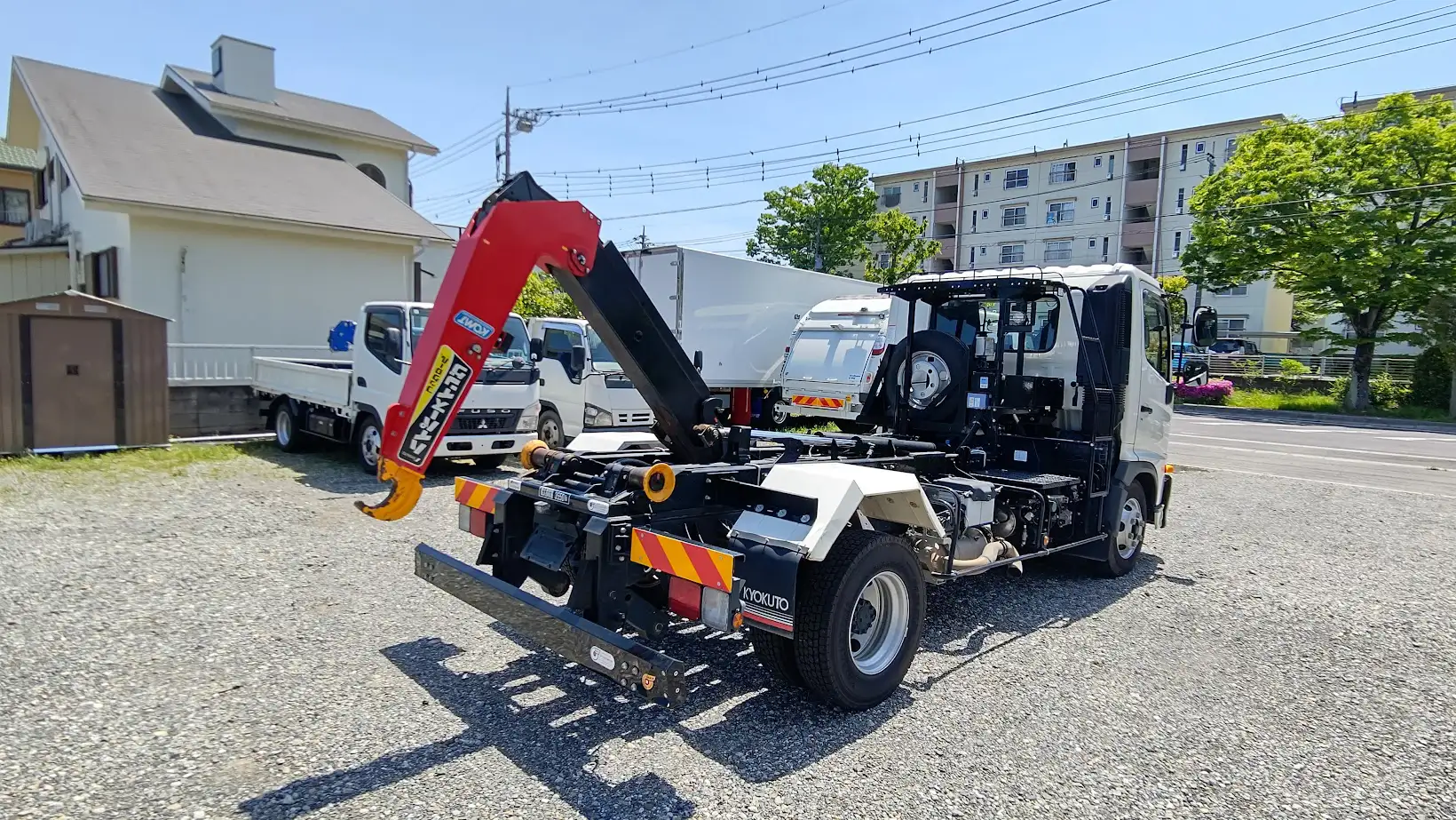 日野 レンジャー 中型/増トン アームロール ツインホイスト 2KG-FC2ABAの中古トラック画像4