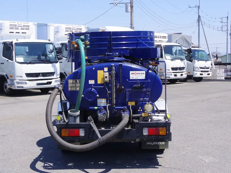 日野 デュトロ 小型 タンク車 バキューム TKG-XZU605Mの中古トラック画像4