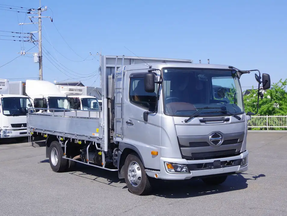 日野 レンジャー 中型/増トン 平ボディ 床鉄板 アルミブロックの中古トラック画像2