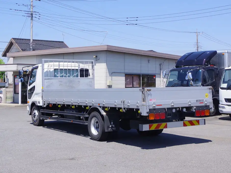三菱 ファイター 中型/増トン 平ボディ アルミブロック ベッドの中古トラック画像5