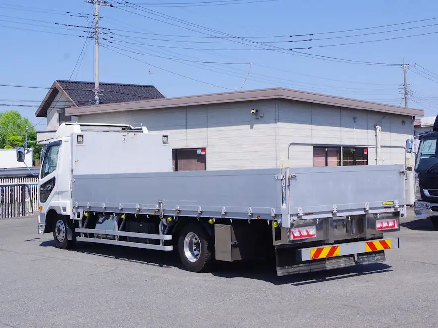 三菱 ファイター 中型/増トン 平ボディ アルミブロック エアサスの中古トラック画像5