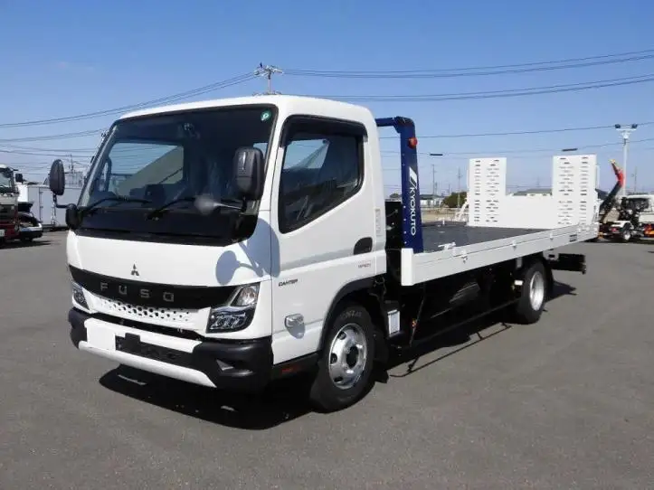 三菱 キャンター 小型 車両重機運搬 ラジコン ウインチの中古トラック画像1