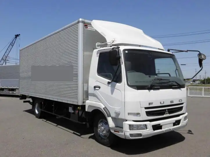 三菱 ファイター 中型/増トン アルミバン パワーゲート PDG-FK71Rの中古トラック画像2