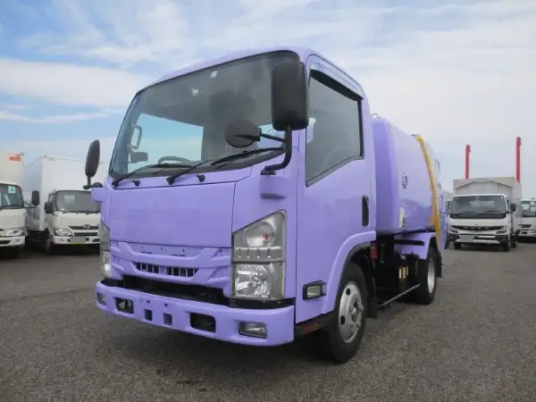 いすゞ エルフ 小型 パッカー車 巻き込み式 回転ダンプ式｜画像1