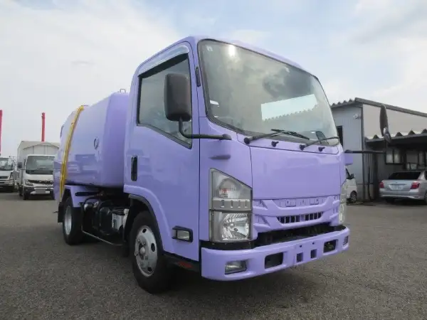 いすゞ エルフ 小型 パッカー車 巻き込み式 回転ダンプ式の中古トラック画像3