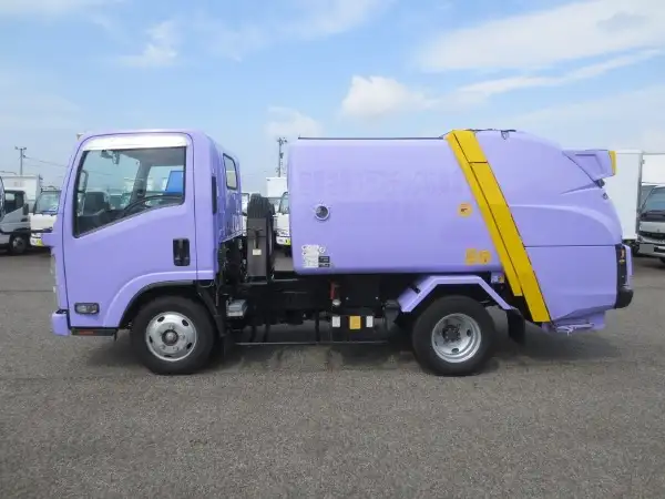いすゞ エルフ 小型 パッカー車 巻き込み式 回転ダンプ式の中古トラック画像8