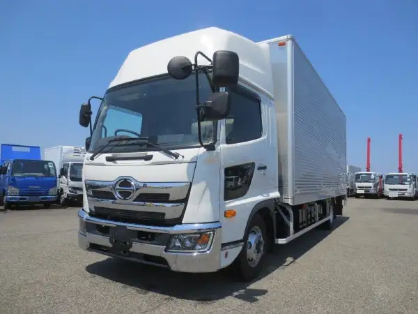 日野 レンジャー 中型/増トン アルミバン エアサス センターローラー｜画像1
