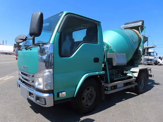 いすゞ エルフ 小型 ミキサー・ポンプ TPG-NKR85N H28｜画像1