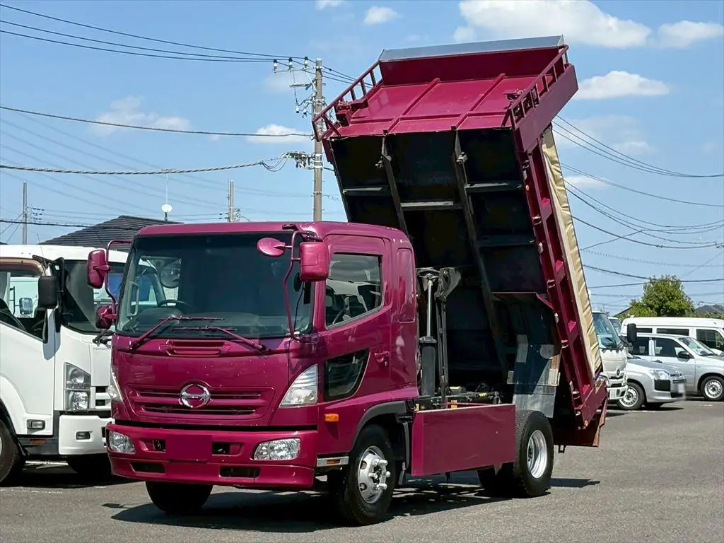 日野 レンジャー 中型/増トン ダンプ コボレーン ベッド｜画像1