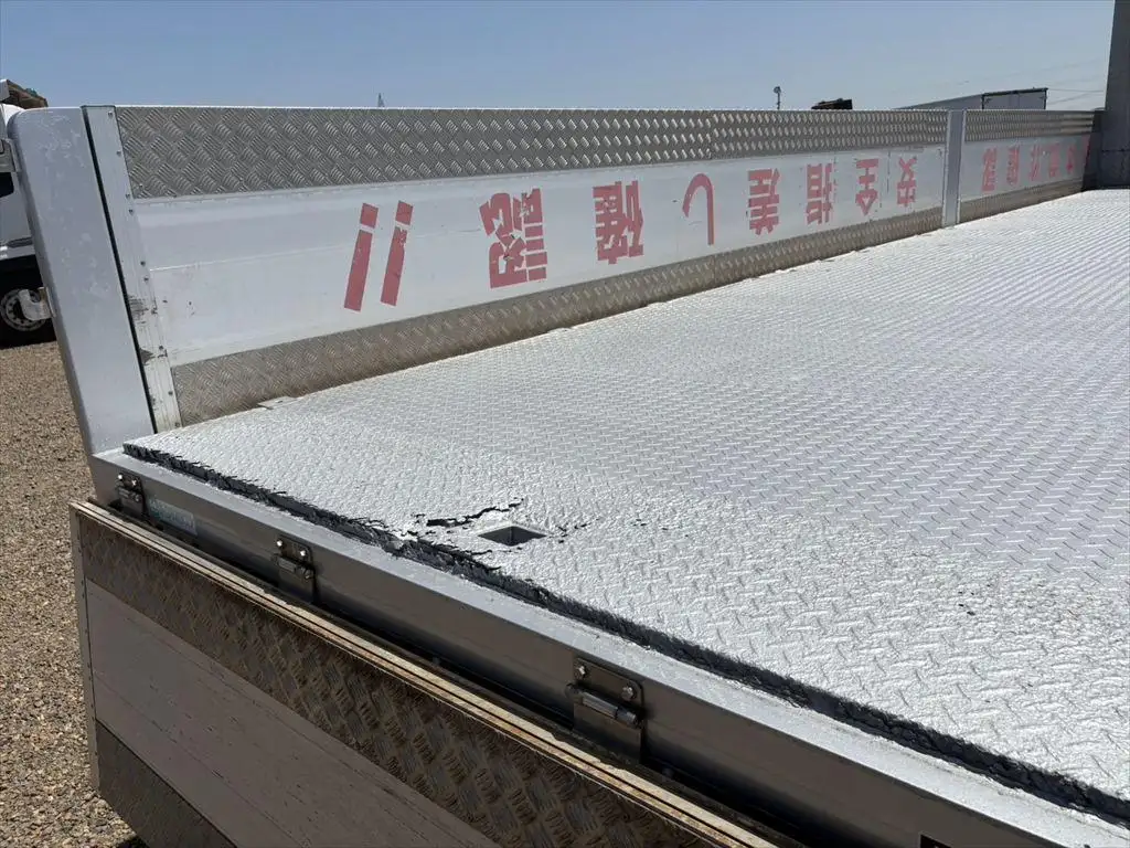 日野 プロフィア 大型 平ボディ 床鉄板 アルミブロックの中古トラック画像11