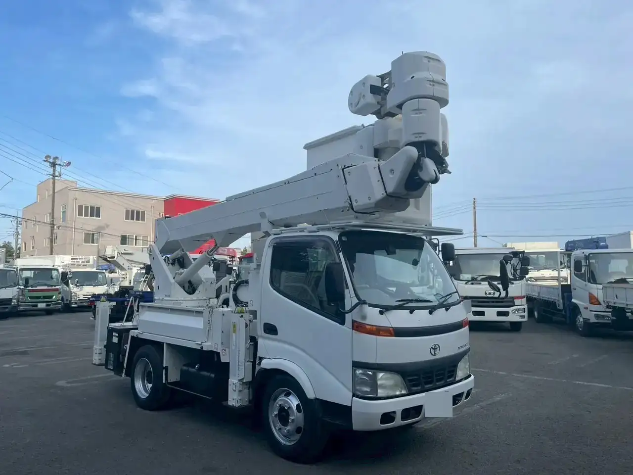 トヨタ トヨエース 小型 高所・建柱車 高所作業車 電工仕様の中古トラック画像2