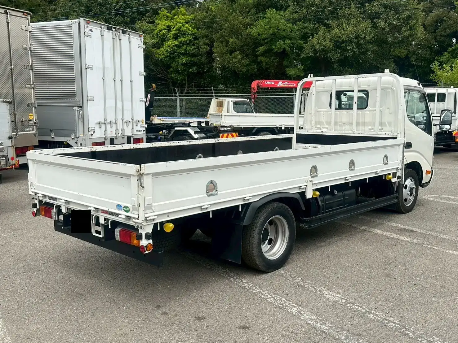 日野 デュトロ 小型 平ボディ TKG-XZC655M H28の中古トラック画像3