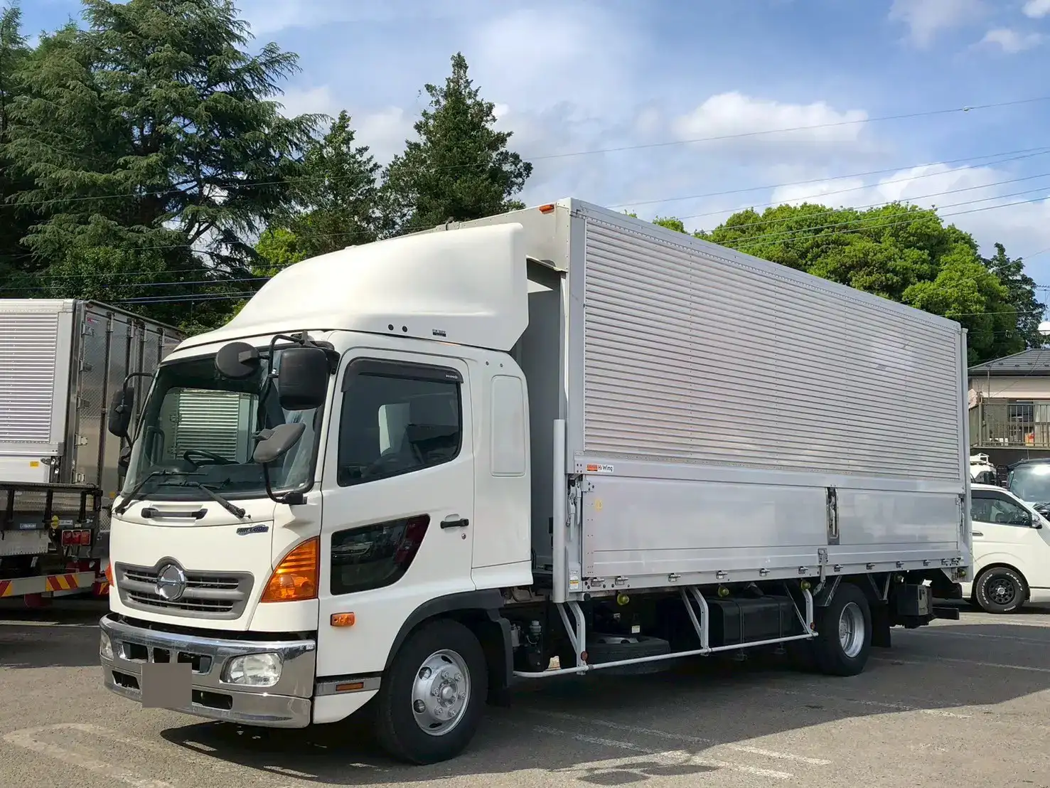 日野 レンジャー 中型/増トン ウイング パワーゲート エアサス｜画像1